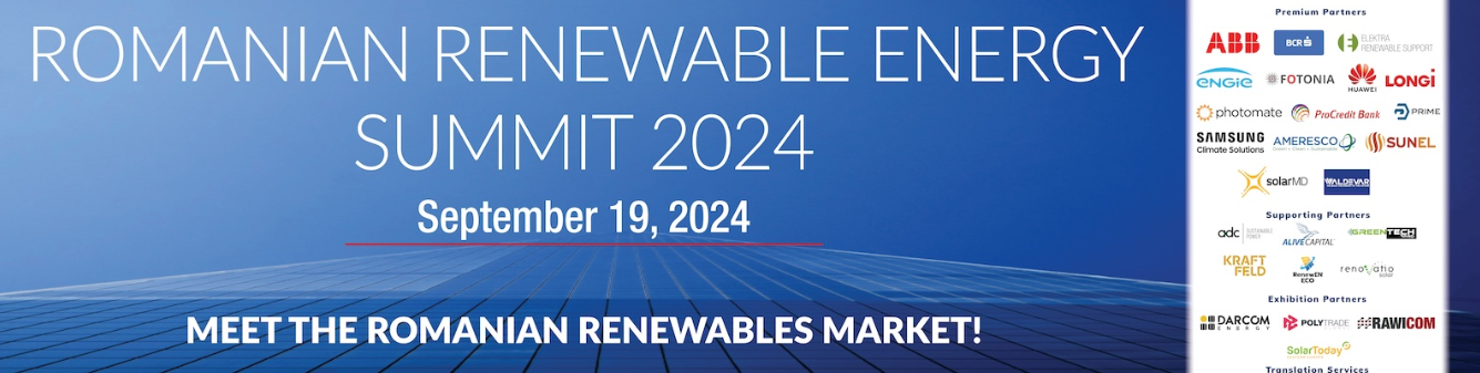 ROMANIAN RENEWABLE ENERGY SUMMIT 2024
